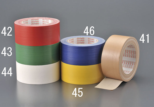 布粘着・薄手型粘着・透明・手切れ・クラフト・梱包用各種粘着テープ